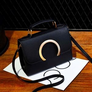 Ladies Fashion Crossbody Handbags Purses Bags - Black